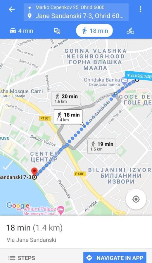 Villa Ristovski Ohri Dış mekan fotoğraf