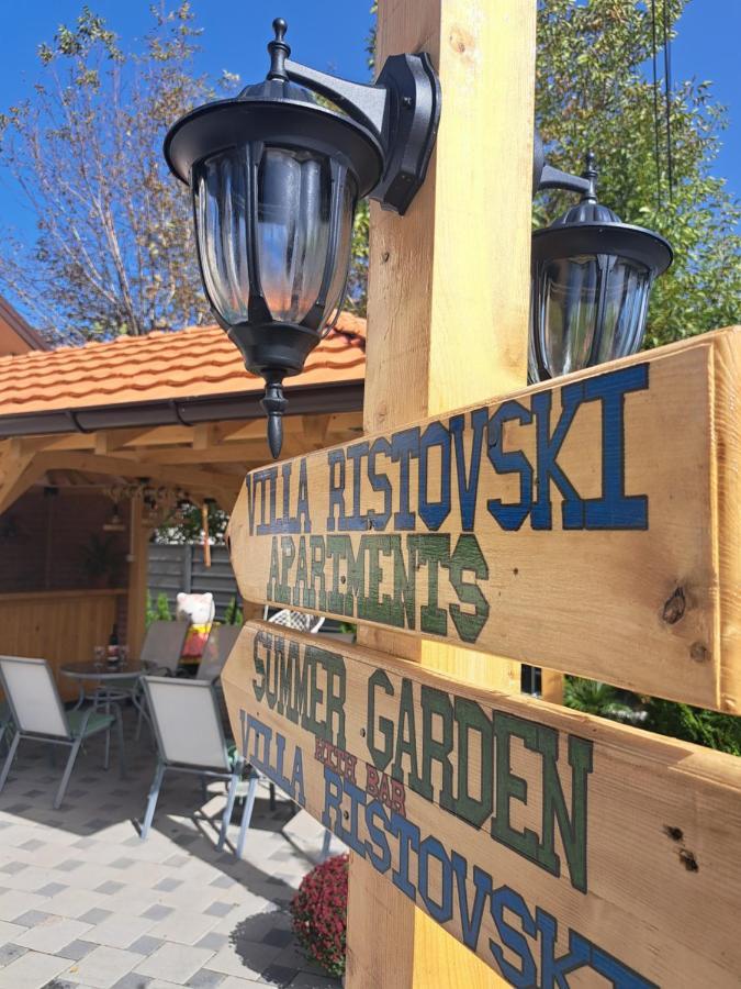 Villa Ristovski Ohri Dış mekan fotoğraf