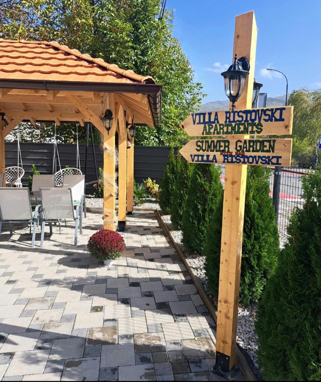 Villa Ristovski Ohri Dış mekan fotoğraf